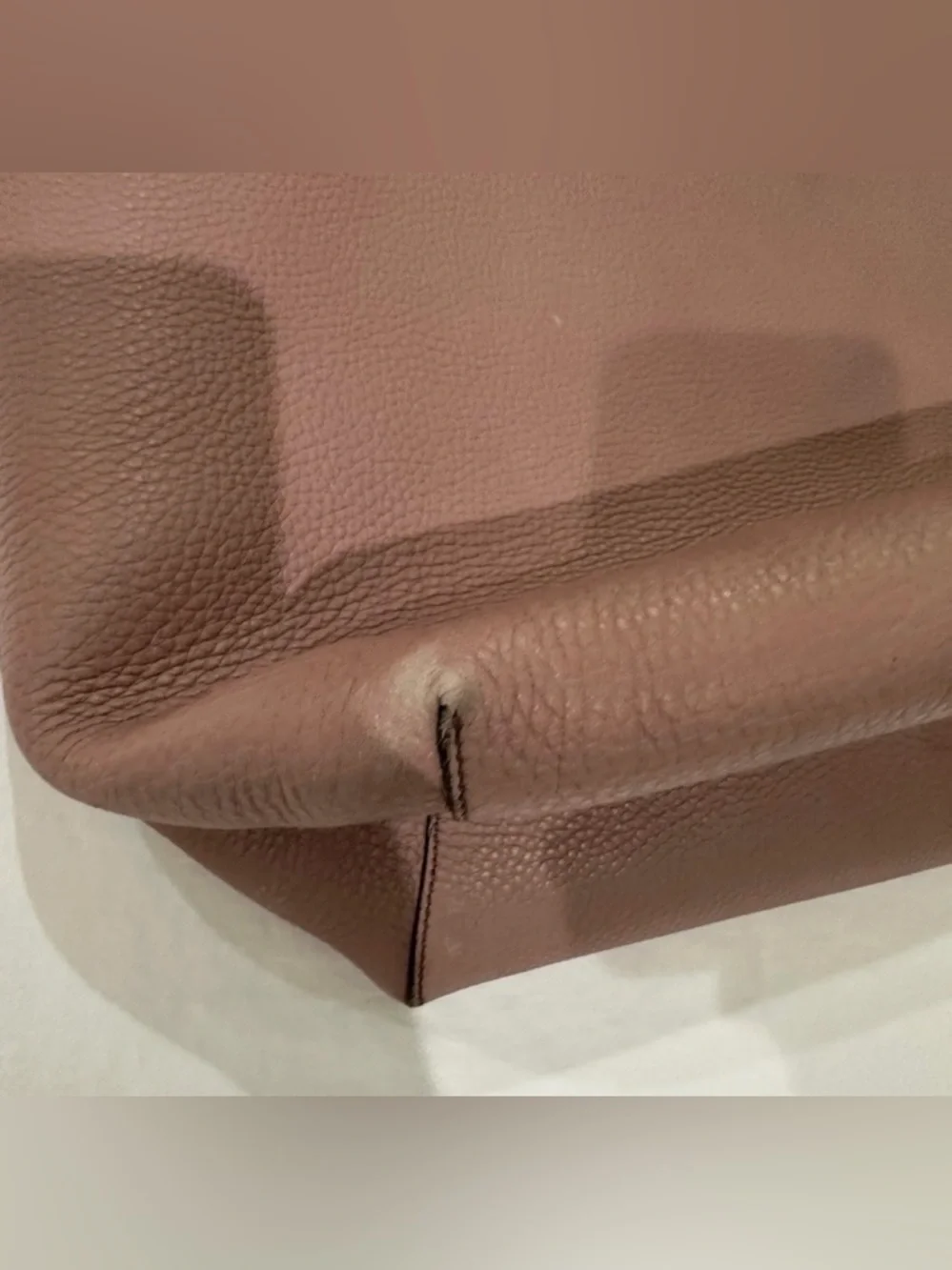 Gucci Large Nude Leather Tote - Picture 6 of 15